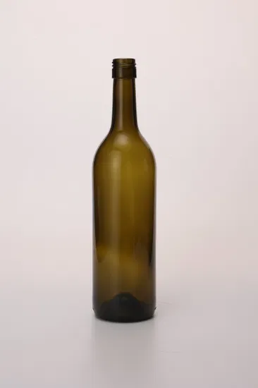 Bouteilles de vin claires de 750 ml, bouteilles en verre de vin de 375 ml, bouteilles vides en verre