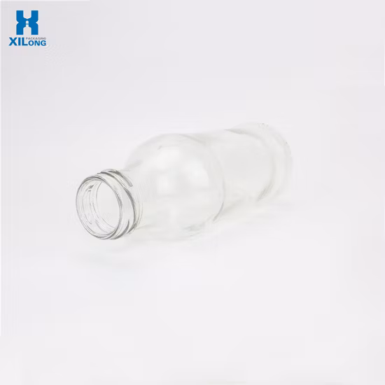 Mini fournisseur de bouteilles en verre de forme ronde 100 ml 200 ml 250 ml 500 ml 700 ml 1000 ml avec bouchon en liège lourd Lagrge Vin Whisky Brandy Tequila Gin Bouteille avec liège
