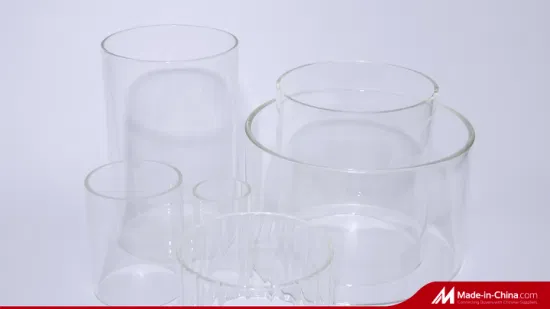 Un ensemble de verrerie exquise, pots de stockage en verre à haute teneur en Borosilicate/pots de stockage en verre alimentaire/pots en verre