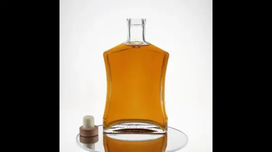 Autocollant de luxe poids 100ml 250ml 300ml 350ml 500ml 700ml 75cl 1000cc bouteille en verre, Gin Whisky Tequila Vodka Oslo Martellglass bouteille